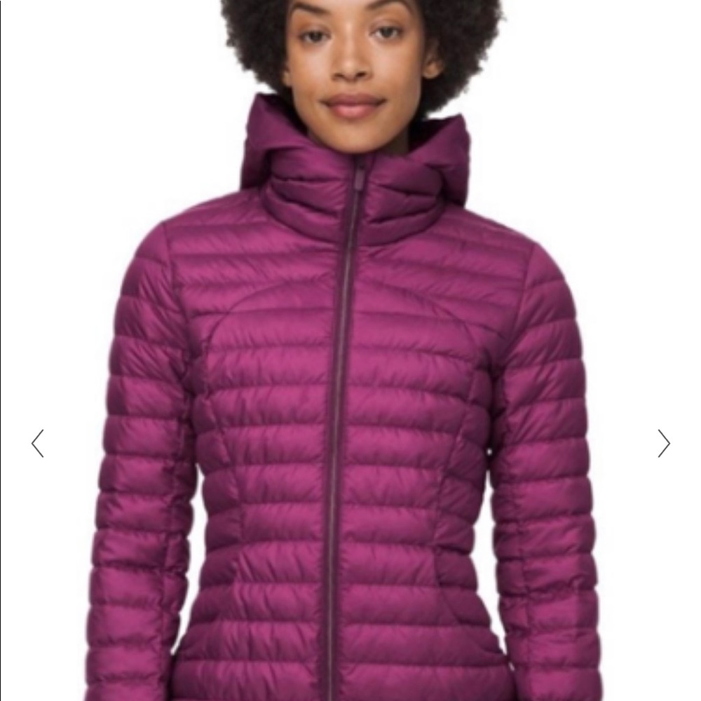 Lululemon Long Pack it down winter jacket parka
